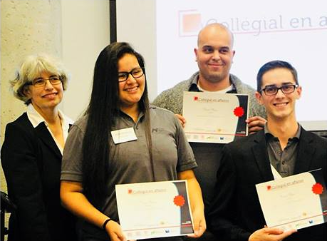 Le CÉRSÉ récompense un projet à la finale du concours Collégial en affaires