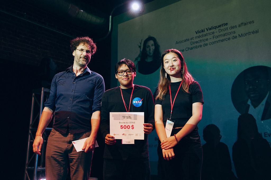 La relève entrepreneuriale récompensée à la 7e édition de Collégial en affaires