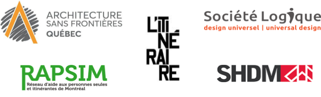 Logos des partenaires du projet de cocréation d'habitats